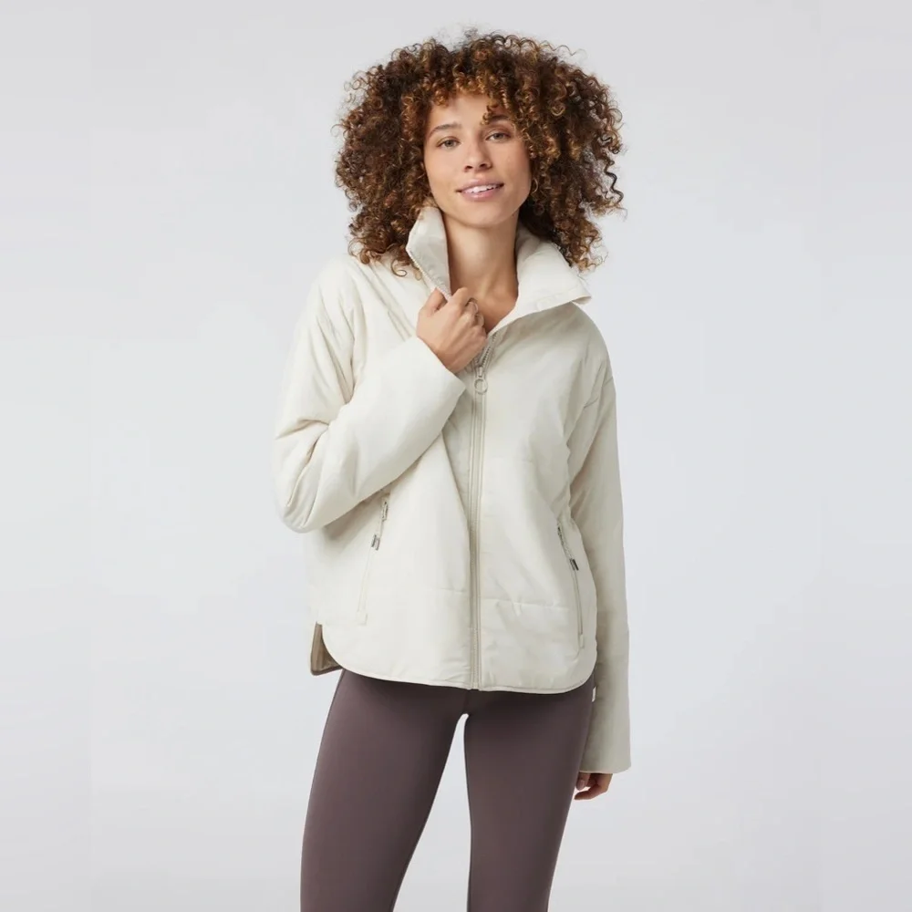 Vuori Canyon Insulated Jacket in Bone XL